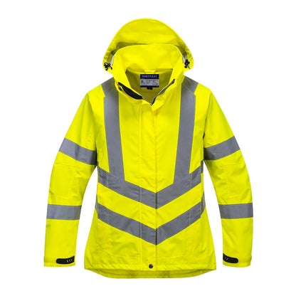 Portwest Hi-Vis Women's Breathable Rain Jacket LW70