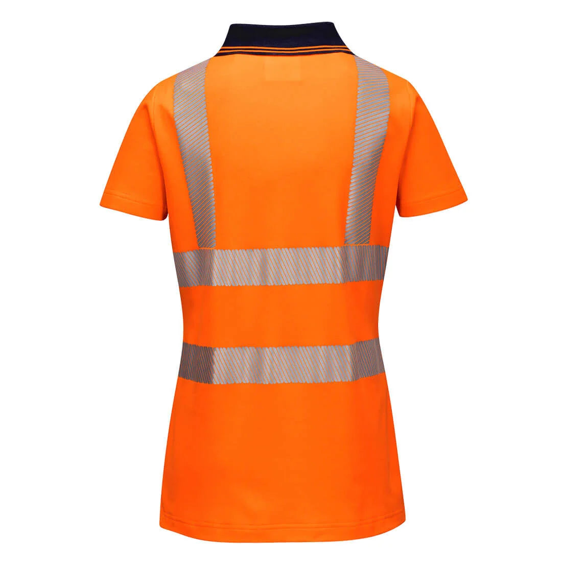 Portwest Hi-Vis Women's Cotton Comfort Pro Polo Shirt S/S LW72