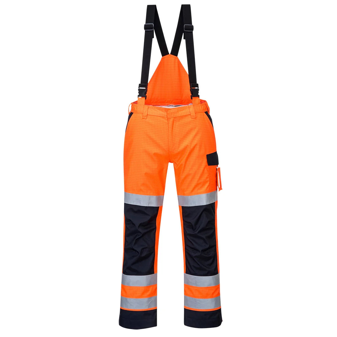Portwest Modaflame Rain+ Hi-Vis Multi-Norm Contrast FR Trousers MV71