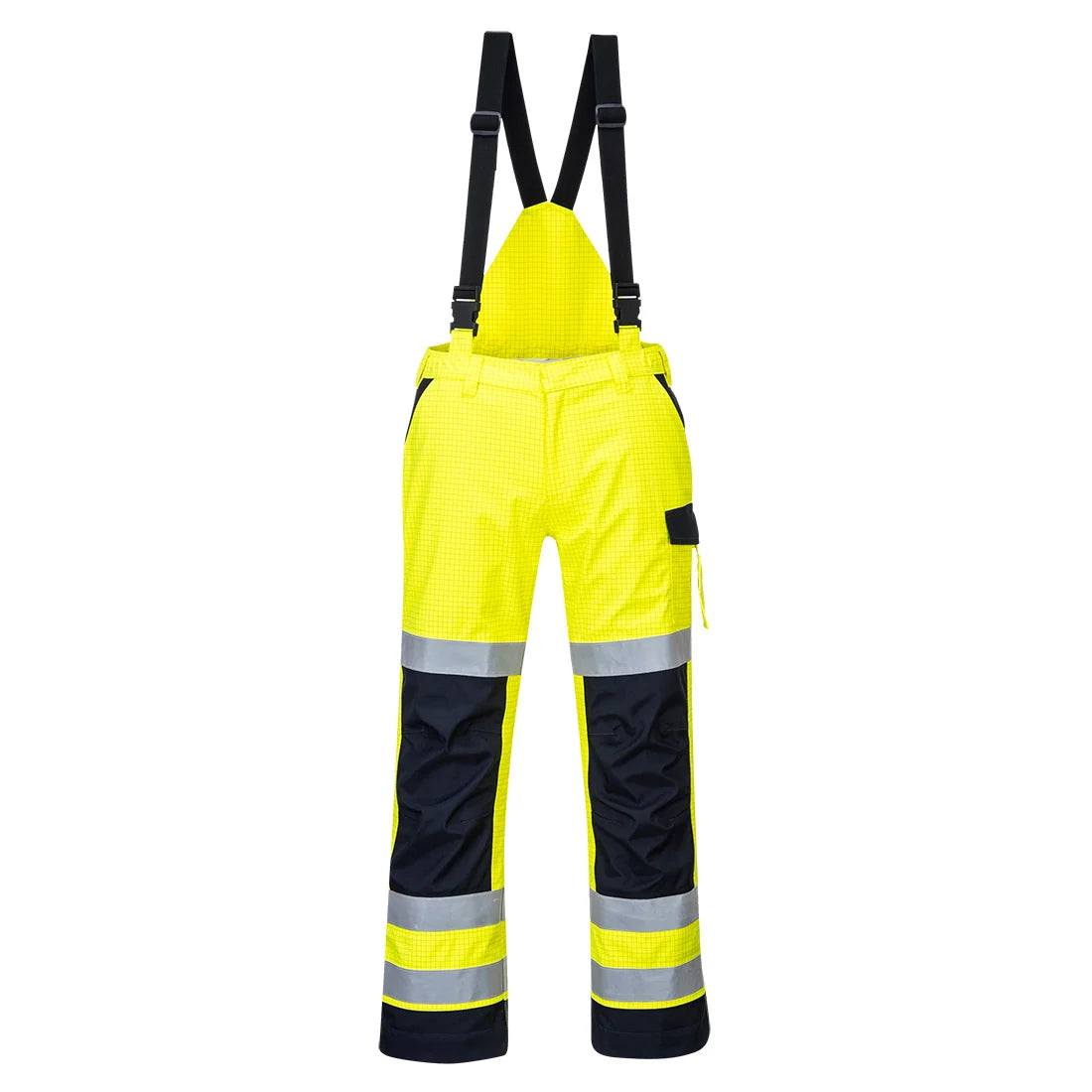 Portwest Modaflame Rain+ Hi-Vis Multi-Norm Contrast FR Trousers MV71