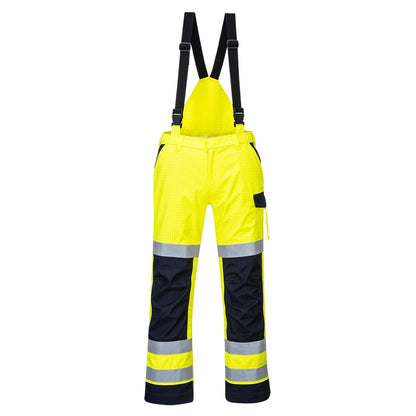Portwest Modaflame Rain+ Hi-Vis Multi-Norm Contrast FR Trousers MV71