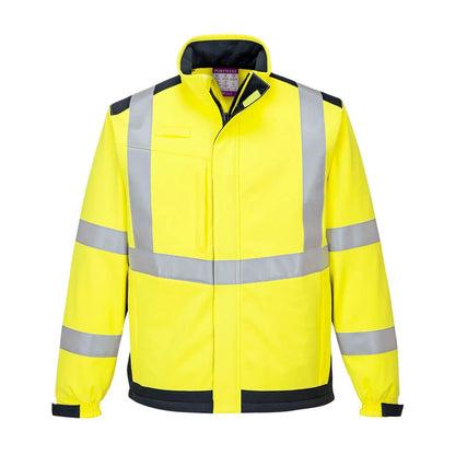 Portwest Modaflame Softshell Hi-Vis Multi-Norm FR Jacket MV72