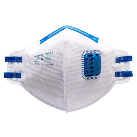 Portwest FFP2 Valved Fold Flat Respirator (Pk20) P251