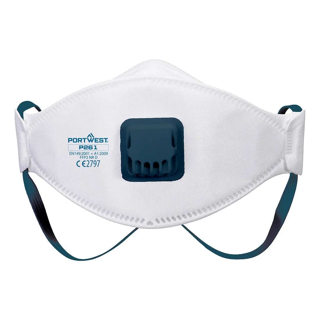 Portwest Trifold Valved Dolomite FFP2 Respirator (Pk10) P261