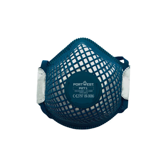 Portwest ERGONET FFP2 Valved Dolomite Respirator (Pk10) P271