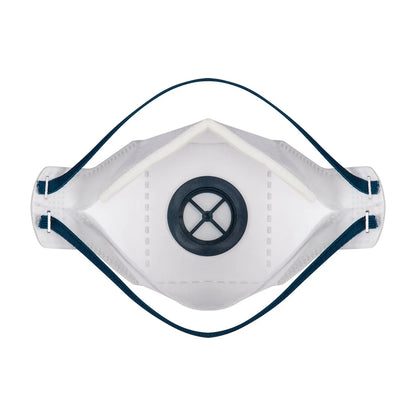 Portwest EAGLE FFP2 Valved Dolomite Fold Flat Respirator (Pk10) P291