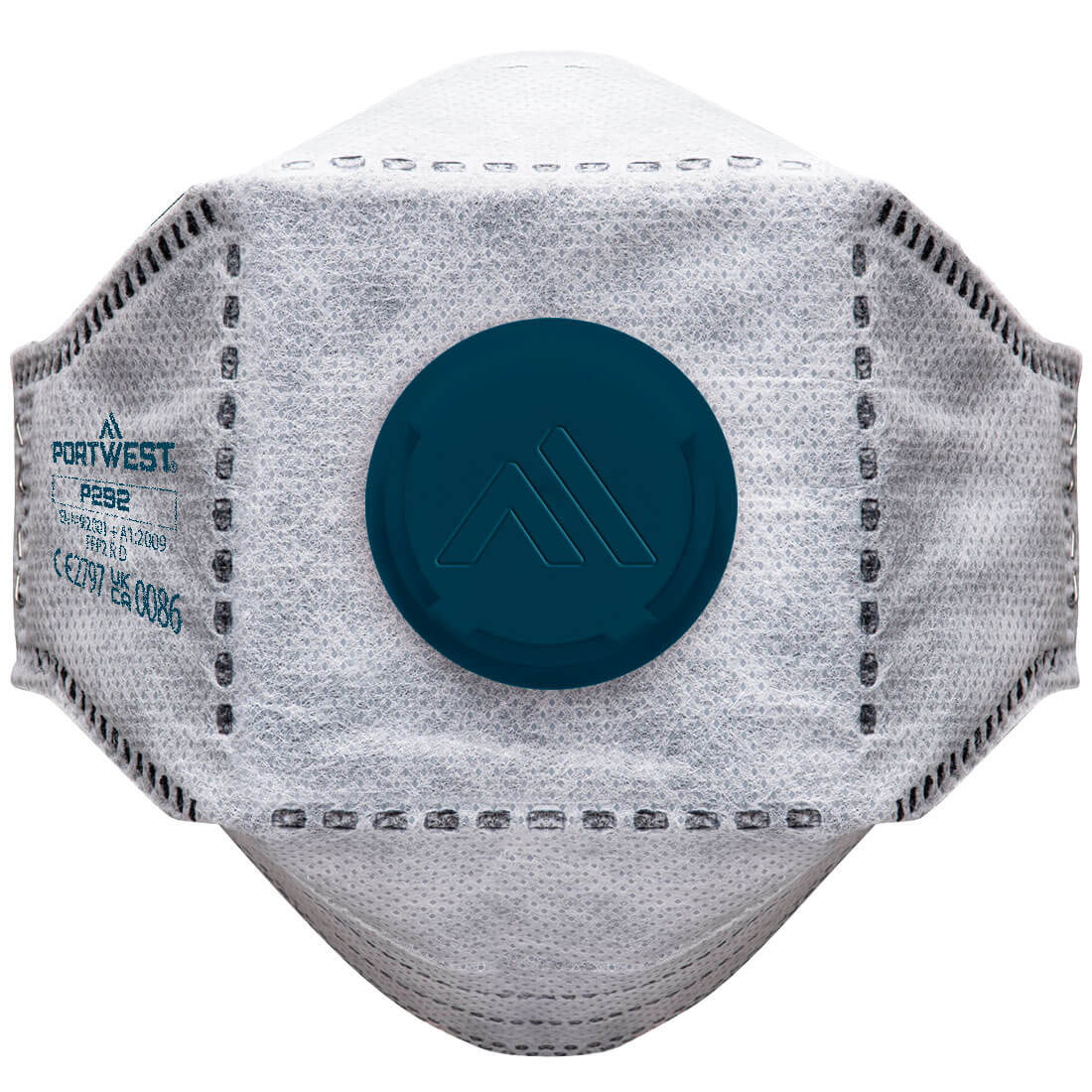 Portwest EAGLE FFP2 Valved Carbon Fold Flat Respirator (Pk10) P292