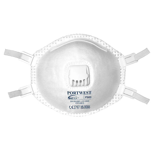 Portwest FFP3 Valved Dolomite Respirator (Pk10) P303