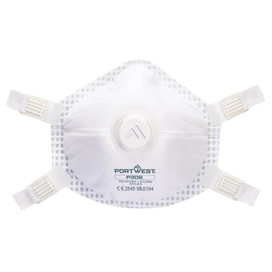 Portwest FFP3 Ultimate Valved Reusable Respirator (Pk5) P306