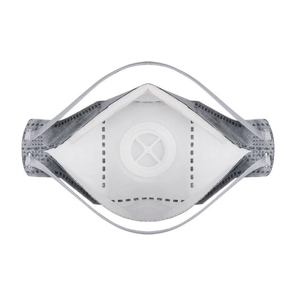 Portwest EAGLE FFP3 Valved Carbon Fold Flat Respirator (Pk10) P392