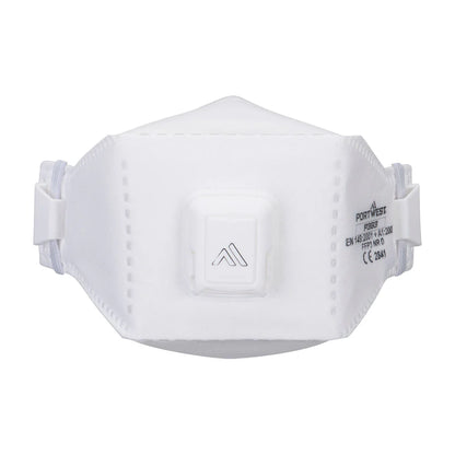 Portwest EAGLE PRO FFP3 Valved Dolomite Fold Flat Respirator (Pk10) P393