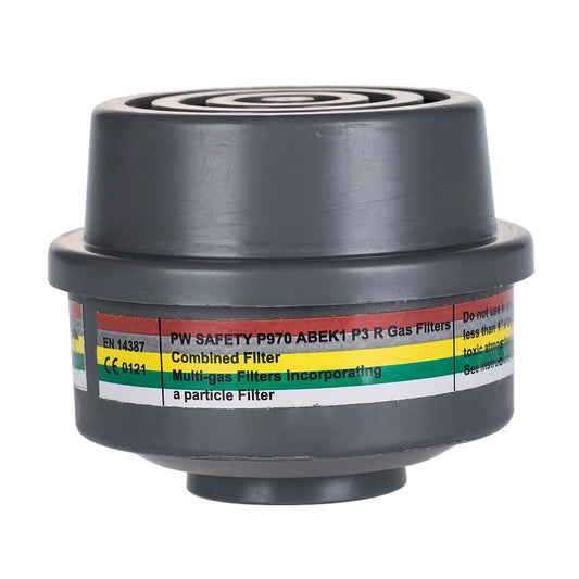 Portwest ABEK1P3 Combination Filter Special Thread Connection (Pk4) P970