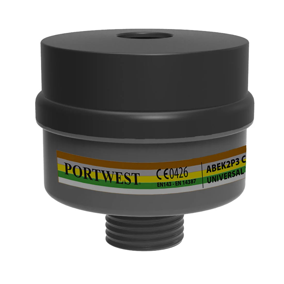 Portwest ABEK2P3 Combination Filter Universal Thread (Pk4) P976