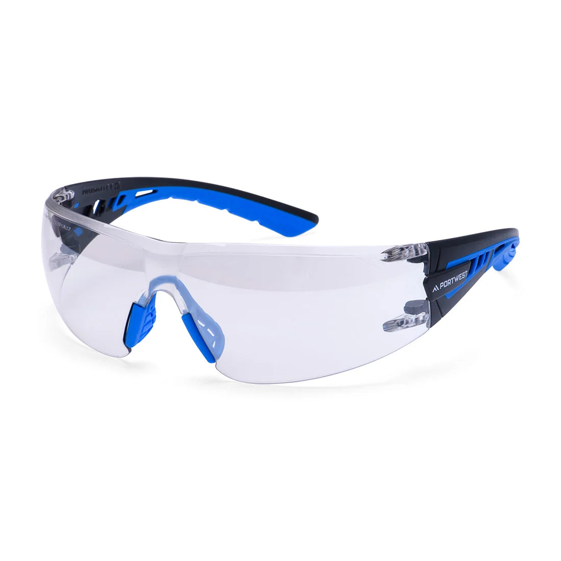 Portwest Tech Look Lite KN Safety Glasses PS27