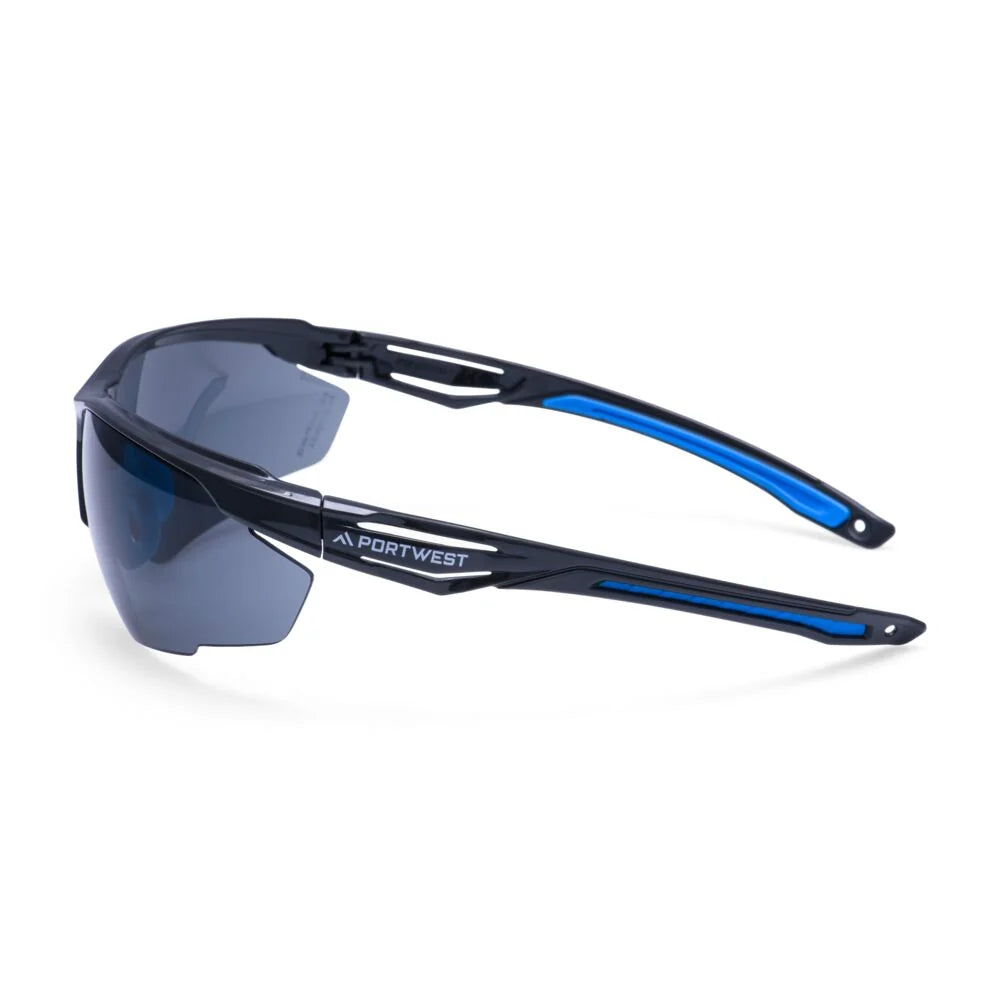Portwest Anthracite KN Safety Glasses PS37