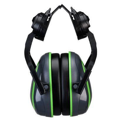 Portwest HV Extreme Ear Defenders Low Clip-On Metal Free  PW03