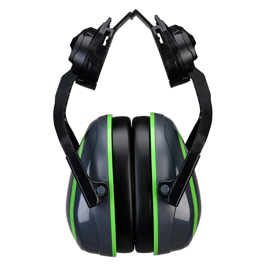 Portwest HV Extreme Ear Defenders Low Clip-On Metal Free  PW03