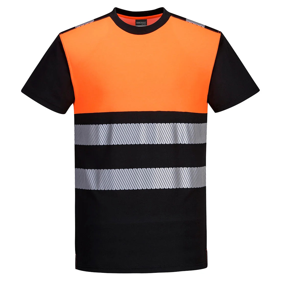 Portwest PW3 Hi-Vis Cotton Comfort Class 1 T-Shirt S/S PW311