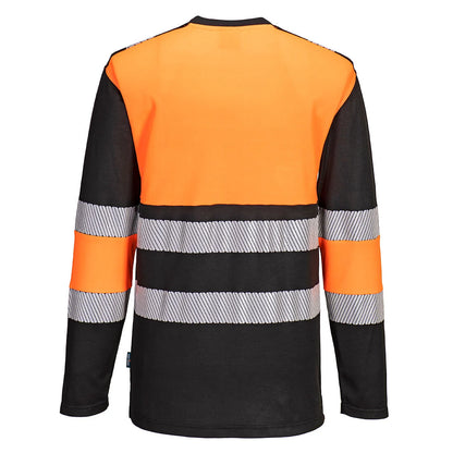 Portwest PW3 Hi-Vis Cotton Comfort Class 1 T-Shirt L/ PW312