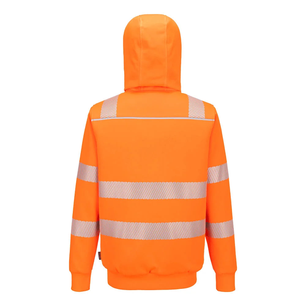 Portwest PW321 Hi-Vis Zipped Winter Hoodie PW321