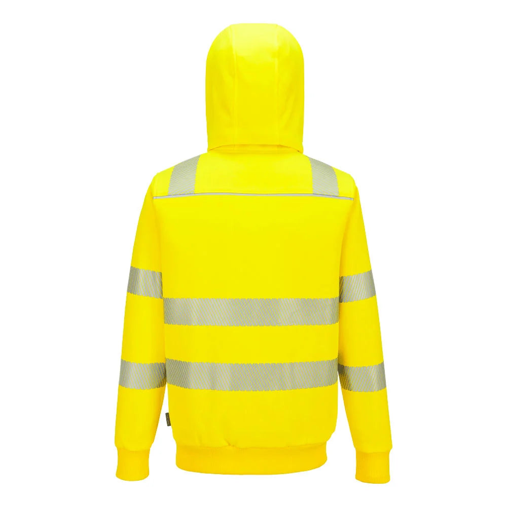 Portwest PW321 Hi-Vis Zipped Winter Hoodie PW321