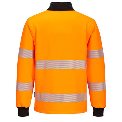 Portwest PW3 Hi-Vis 1/4 Zip Sweatshirt PW326