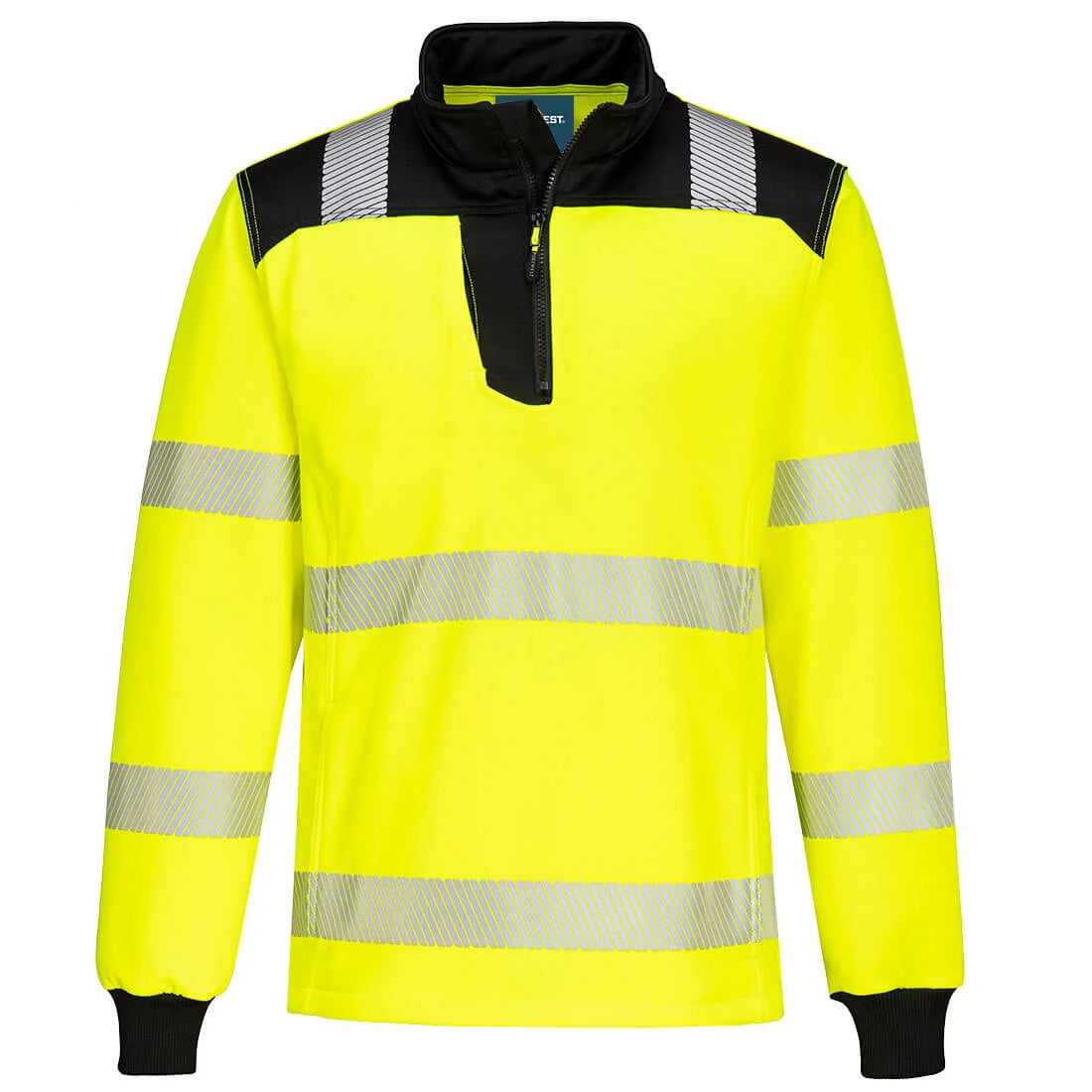 Portwest PW3 Hi-Vis 1/4 Zip Sweatshirt PW326