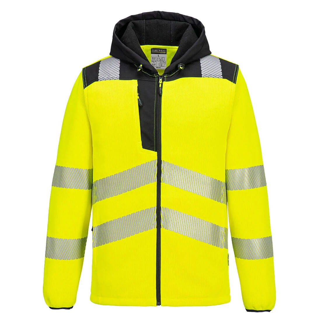Portwest PW3 Hi-Vis Technical Fleece PW335