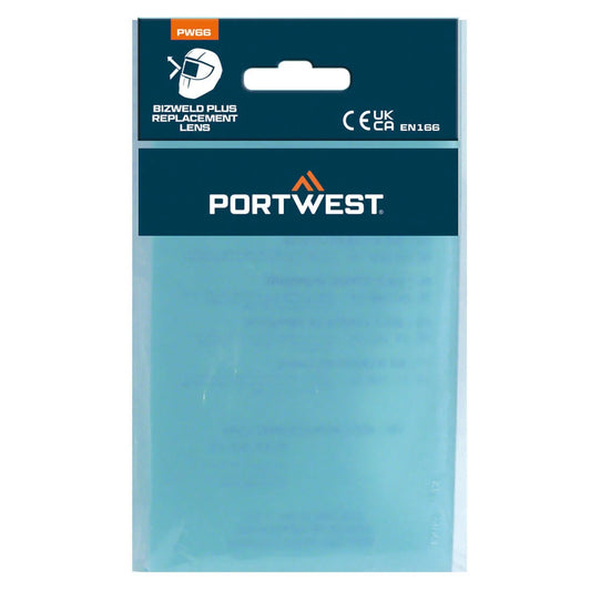Portwest BizWeld Plus Replacement Lens (Pk5) PW66