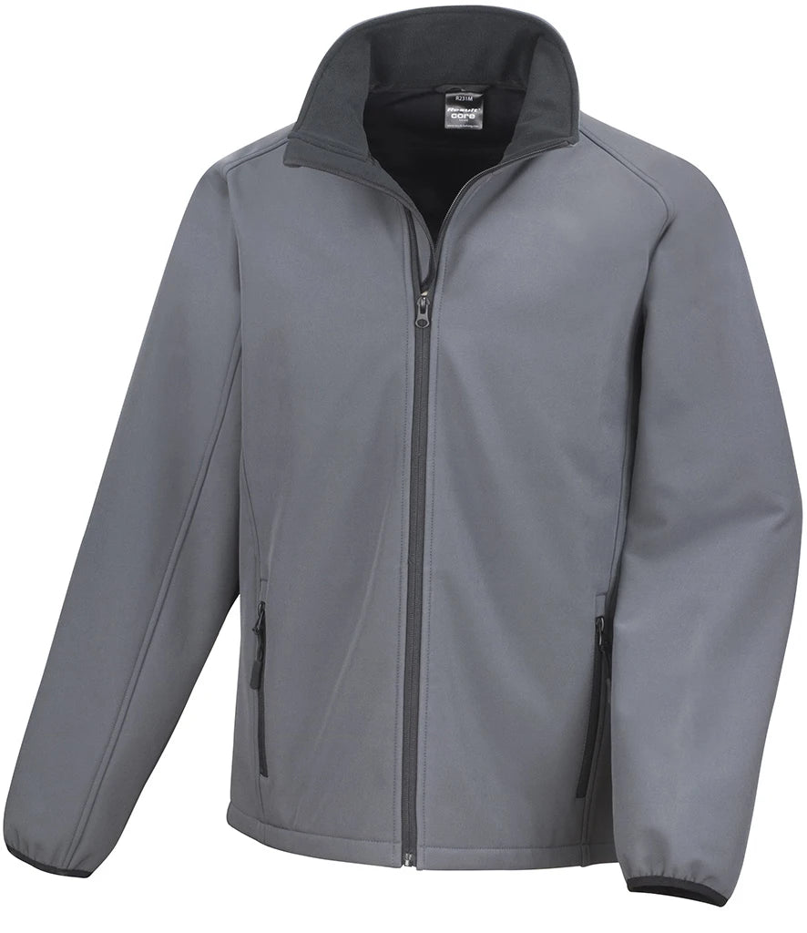 Result Core Printable Soft Shell Jacket (R231M) RS231M