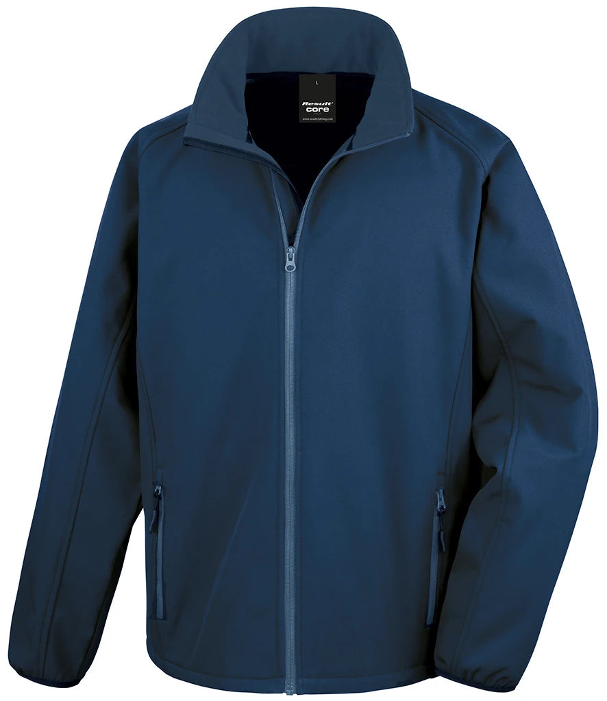 Result Core Printable Soft Shell Jacket (R231M) RS231M