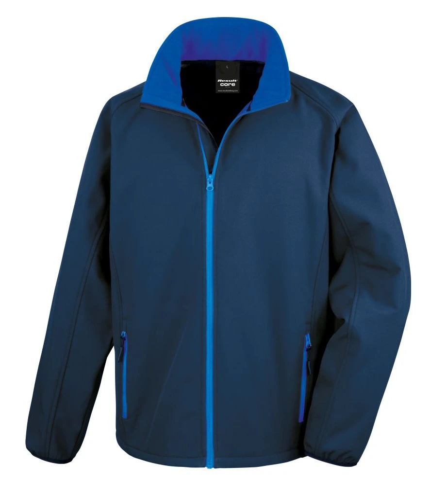 Result Core Printable Soft Shell Jacket (R231M) RS231M