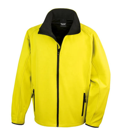 Result Core Printable Soft Shell Jacket (R231M) RS231M
