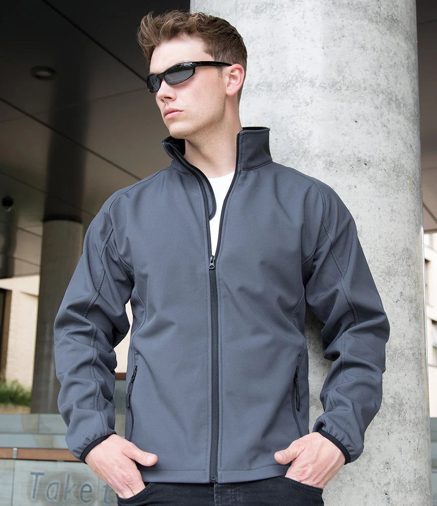 Result Core Printable Soft Shell Jacket (R231M) RS231M