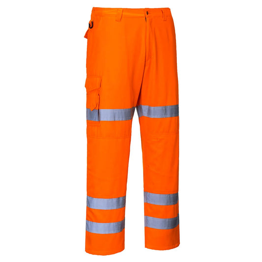 Portwest Hi-Vis Three Band Work Trousers RT49