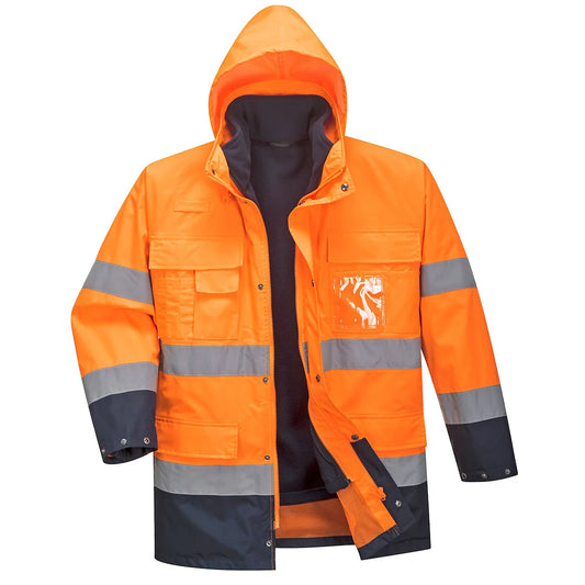 Portwest Hi-Vis 3-in-1 Contrast Lite Jacket S162