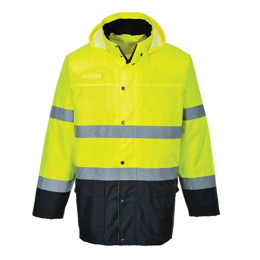 Portwest Hi-Vis Contrast Rain Lite Traffic Jacket S166