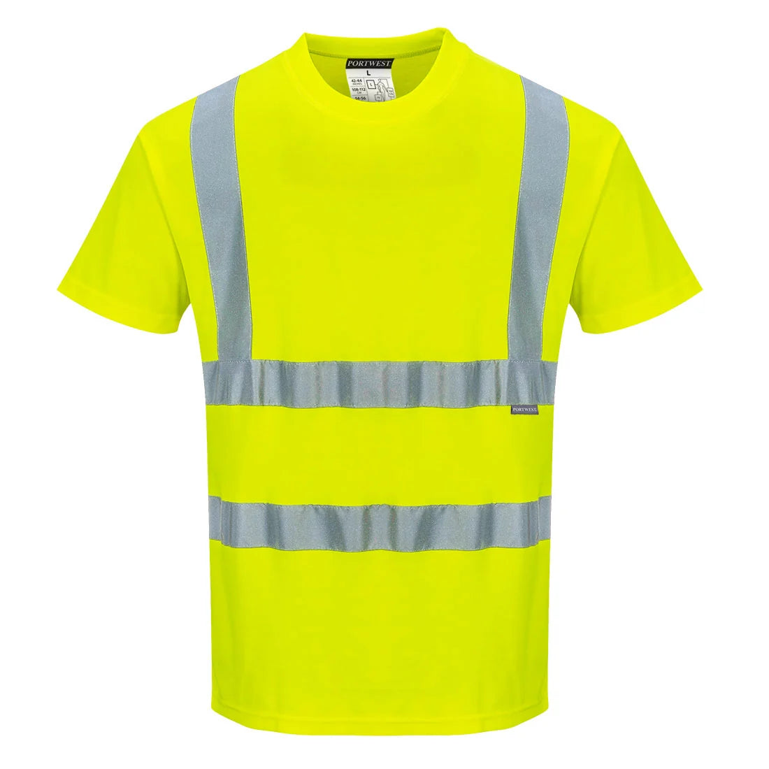 Portwest Hi-Vis Cotton Comfort T-Shirt S/S S170