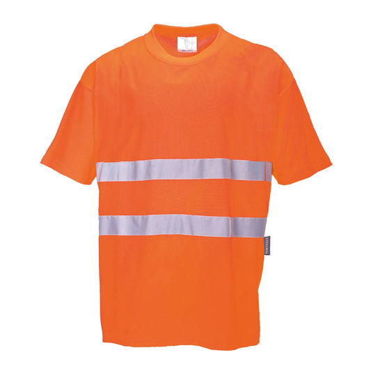 Portwest Hi-Vis Cotton Comfort T-Shirt S/S S172