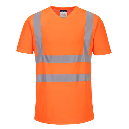 Portwest Hi-Vis Cotton Comfort Mesh Insert T-Shirt / S179