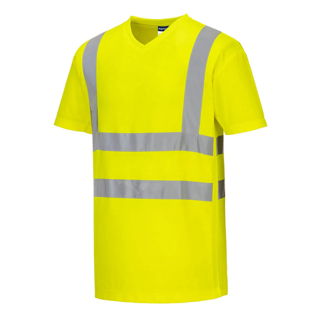 Portwest Hi-Vis Cotton Comfort Mesh Insert T-Shirt / S179