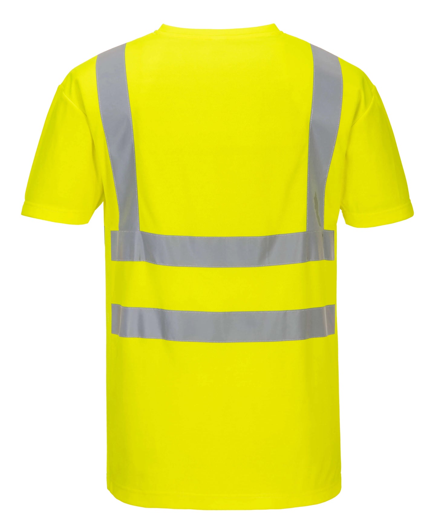 Portwest Hi-Vis Cotton Comfort Mesh Insert T-Shirt / S179
