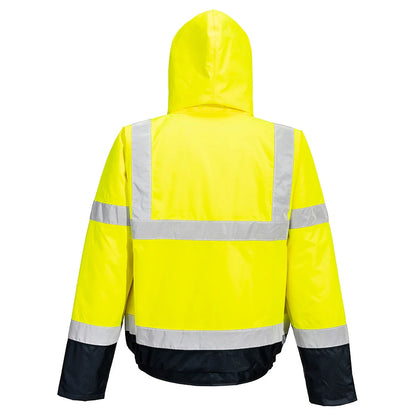 Portwest Hi-Vis Contrast Winter Bomber Jacket S266