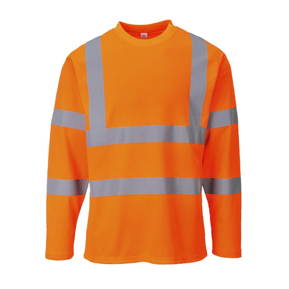 Portwest Hi-Vis Cotton Comfort T-Shirt L/S S278