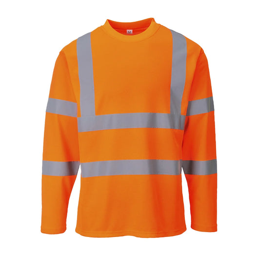 Portwest Hi-Vis Cotton Comfort T-Shirt L/S S278