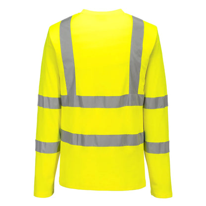 Portwest Hi-Vis Cotton Comfort T-Shirt L/S S278