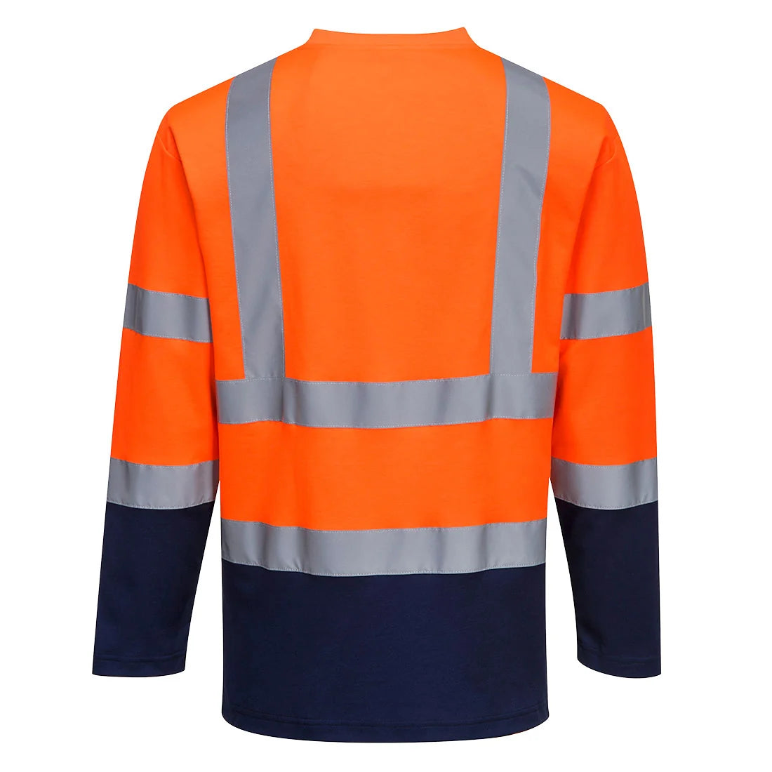 Portwest Hi-Vis Cotton Comfort Contrast T-Shirt L/ S280