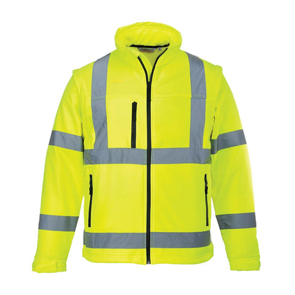 Portwest Hi-Vis 2-in-1 Softshell (3L) S428