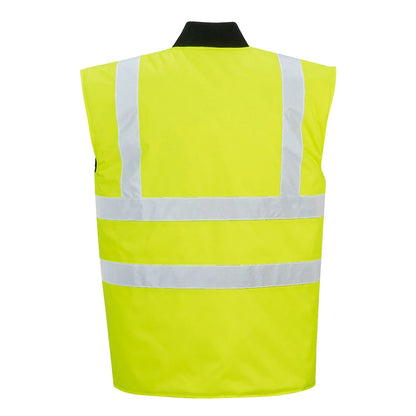 Portwest Hi-Vis Reversible Bodywarmer S469