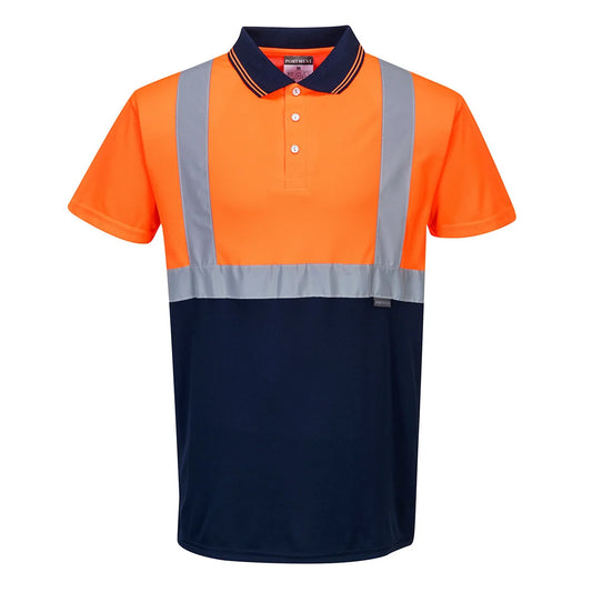 Portwest Hi-Vis Contrast Polo Shirt S/S S479